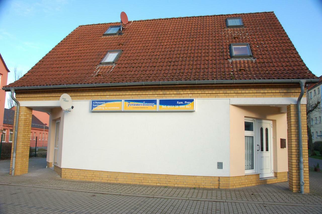 Ferienwohnung Prey Ueckermünde Exterior foto